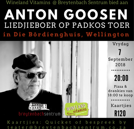LIEDJIEBOER OP PADKOS TOER